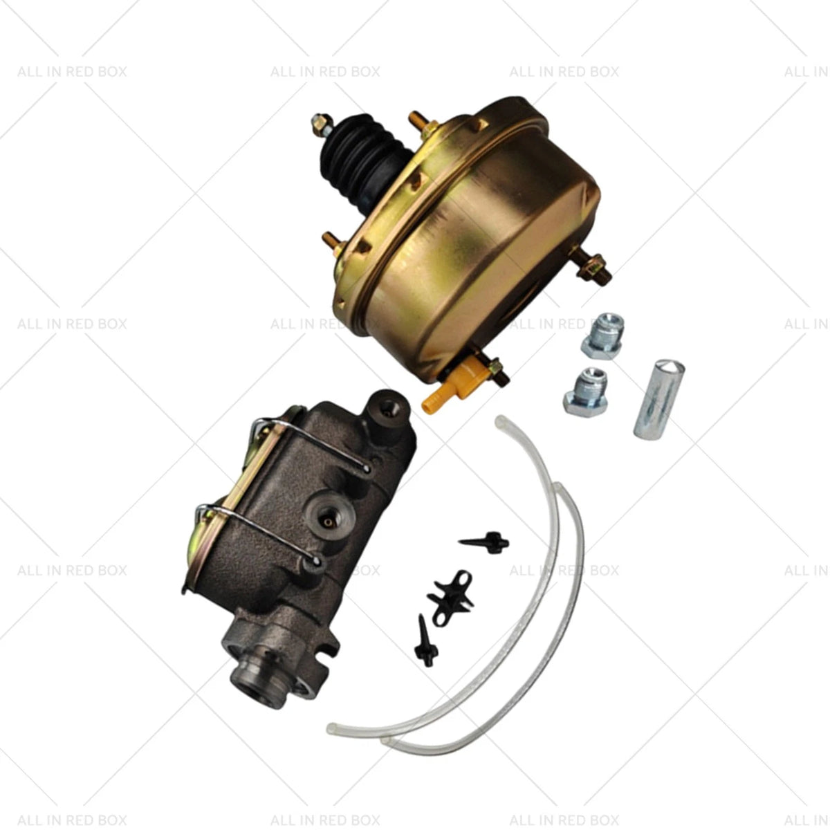 7" Brake Booster & 1-1/8" Bore Master Cylinder Kit for Universal Car (Universal)