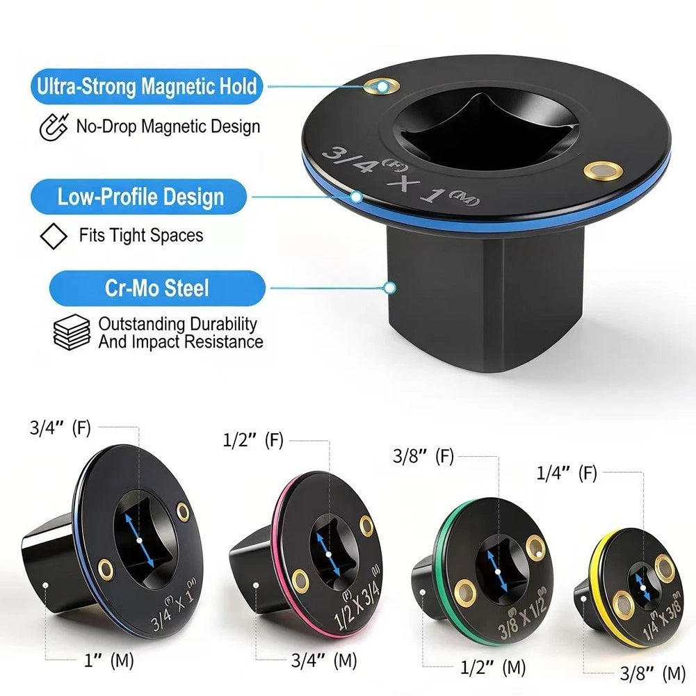 Socket Adapter for (Heat-treated Stainless Steel)