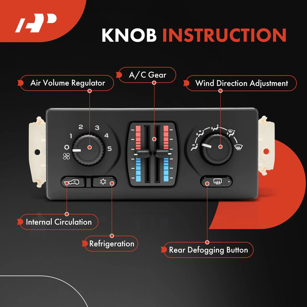 A/C & Heater Climate Control Module for Chevy Trailblazer (2002-2009)