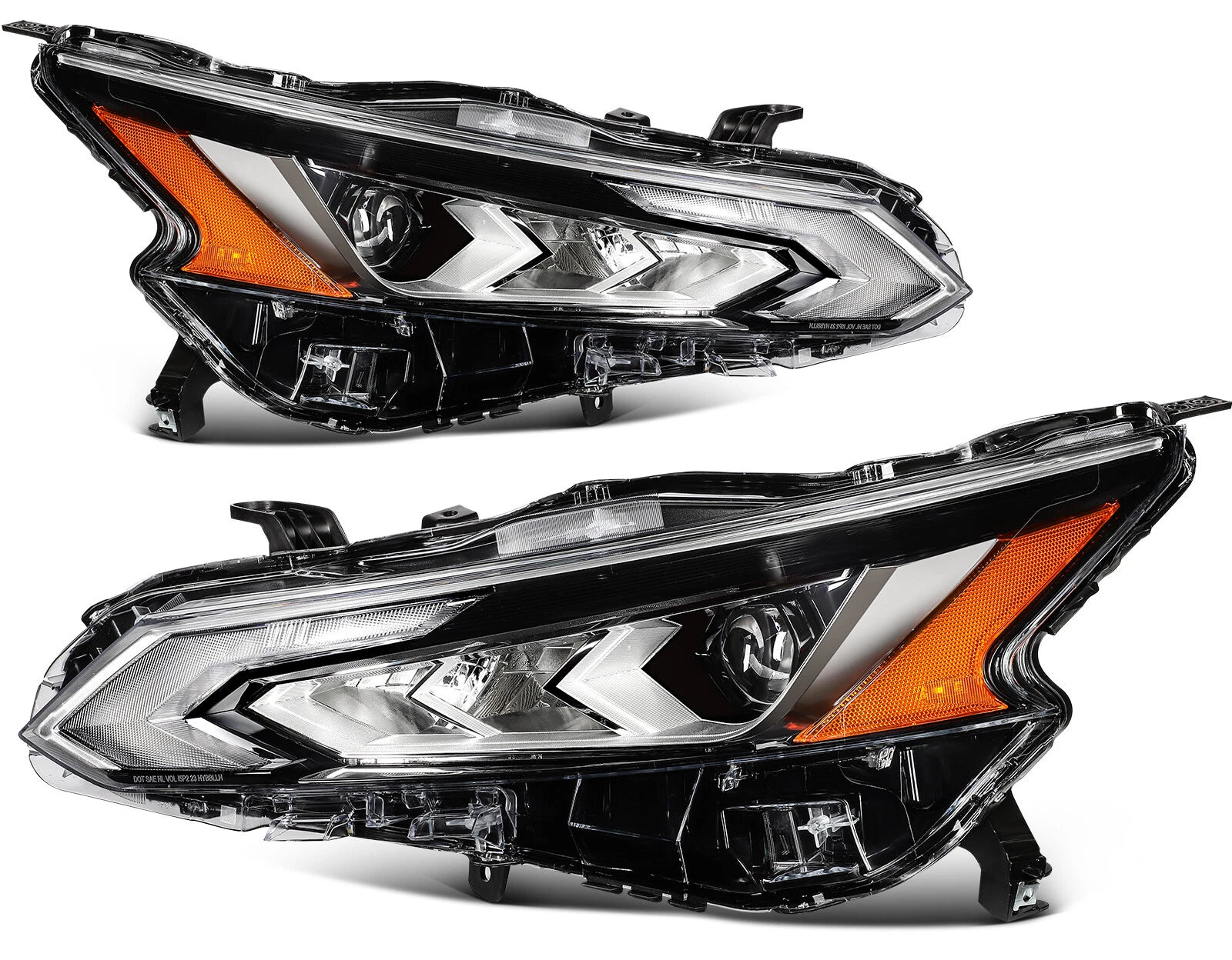 Full LED DRL Projector Headlights Assembly Pair for Nissan Altima (2019–2022)