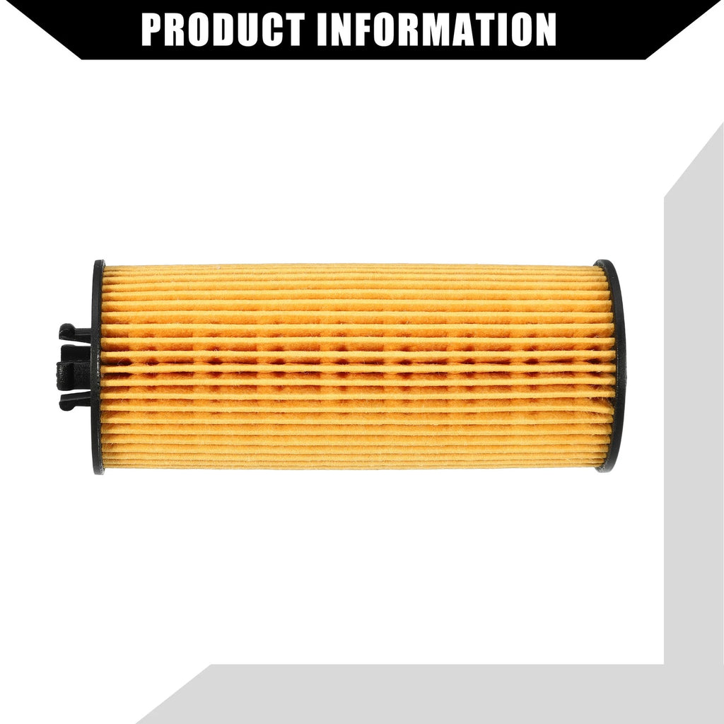 Set of 2 Engine Oil Filters No.68079744AB/68079744AA for Dodge Journey (2011–2013)