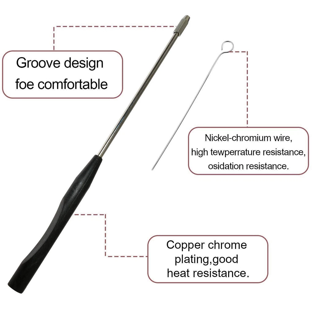 50 Nichrome Ring Inoculation Rods for Agar Culture (Lab Mycelium)
