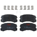 Set of 4 Disc Brake Pads for Mitsubishi Lancer (2002–2007)