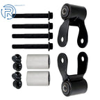 Pair Rear Leaf Spring Shackle Kit for Jeep Cherokee Wagoneer (1984–2001) 722024
