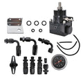 Adjustable Fuel Pressure Regulator Kit with 100psi Gauge - Universal