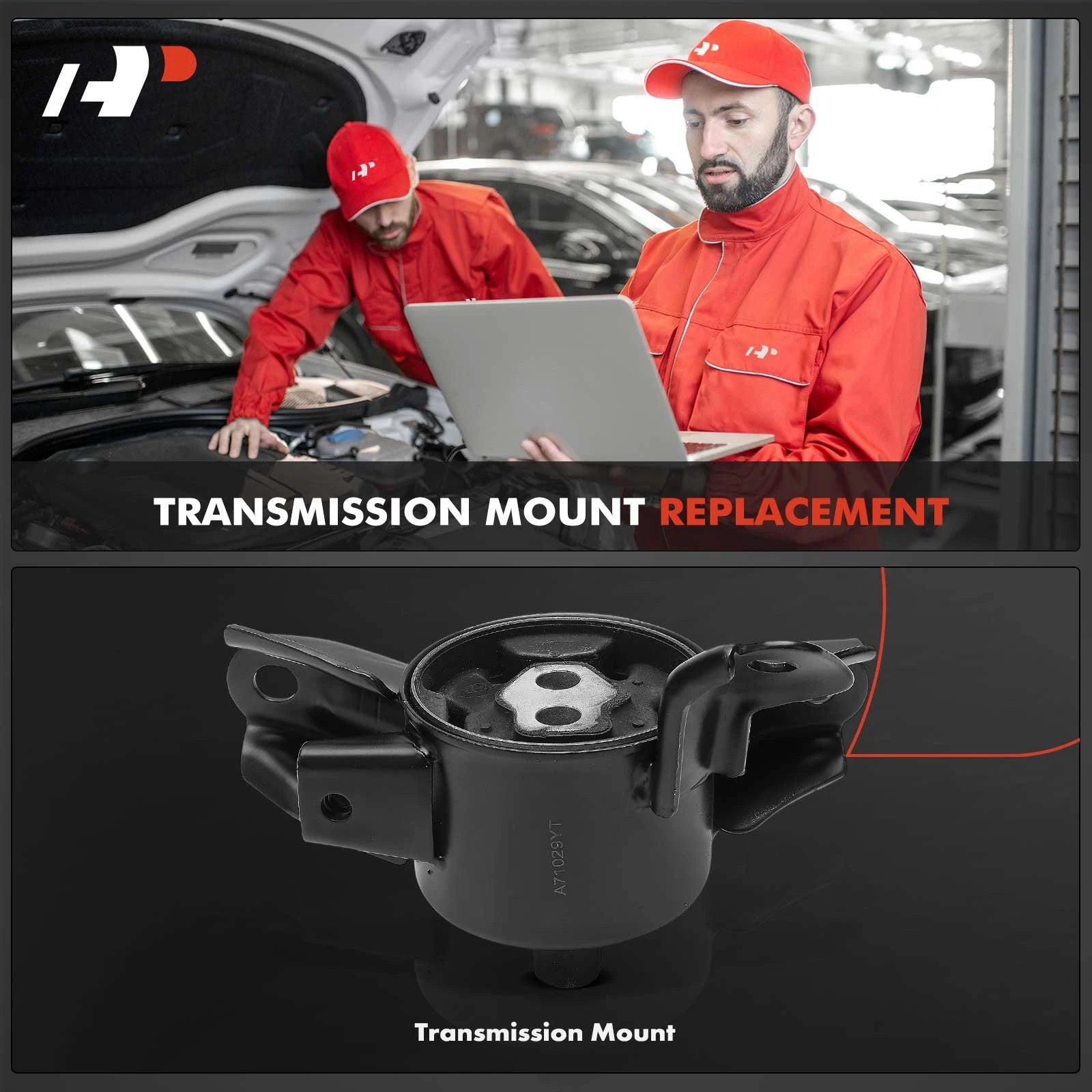 Transmission Mount for Hyundai Elantra, Accent, Veloster, Kia Forte