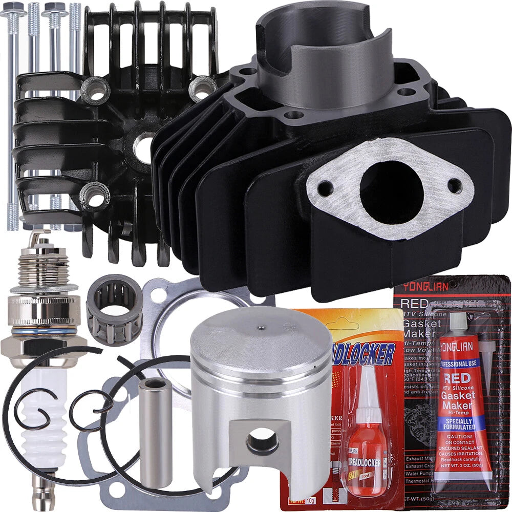Cylinder Piston Top End Kit for Yamaha YT60 YF60 Tri-Zinger 1984–1986