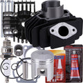 Cylinder Piston Top End Kit for Yamaha YT60 YF60 Tri-Zinger 1984–1986