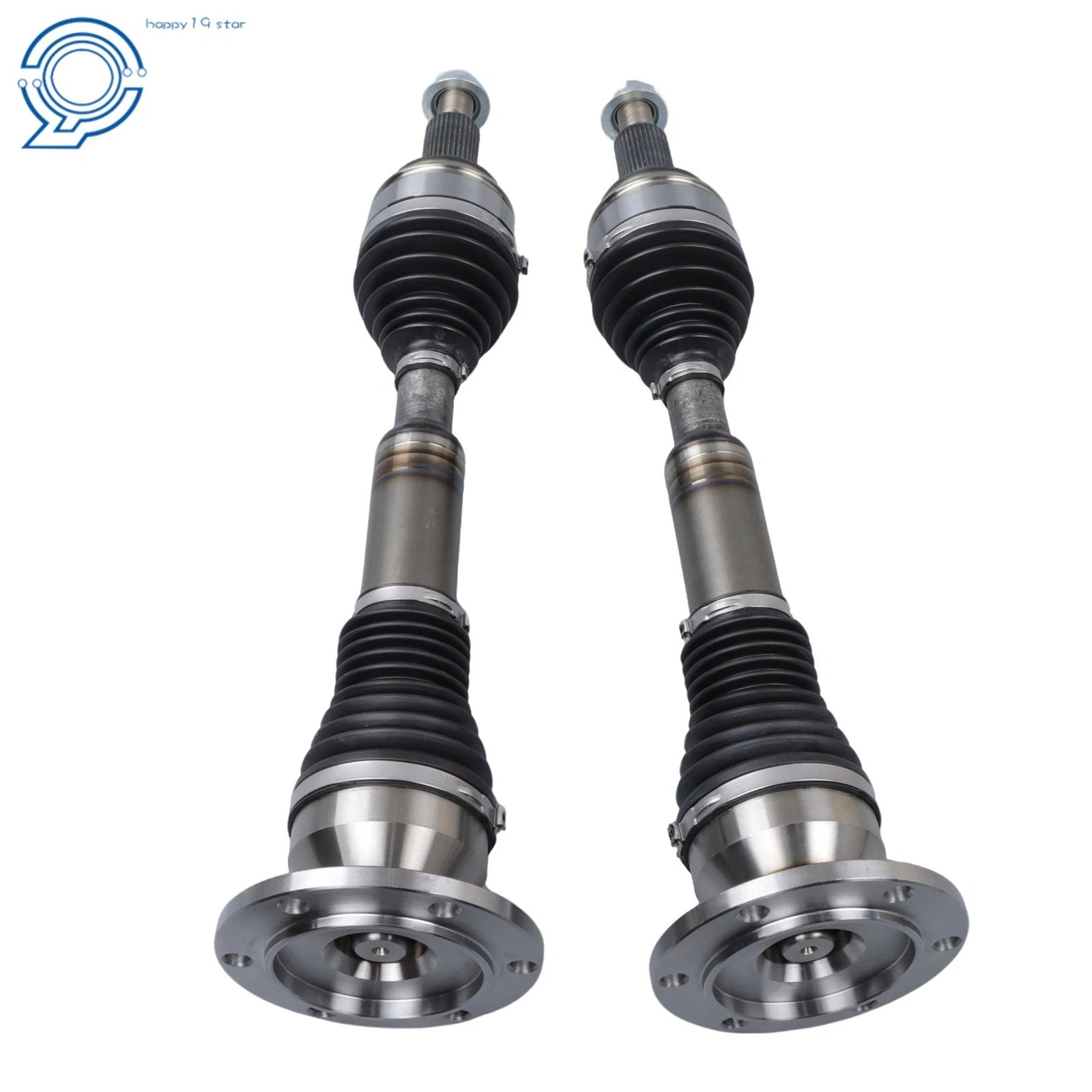2X Front Extended Travel CV Axle Assembly for Cadillac Escalade (2007–2020)
