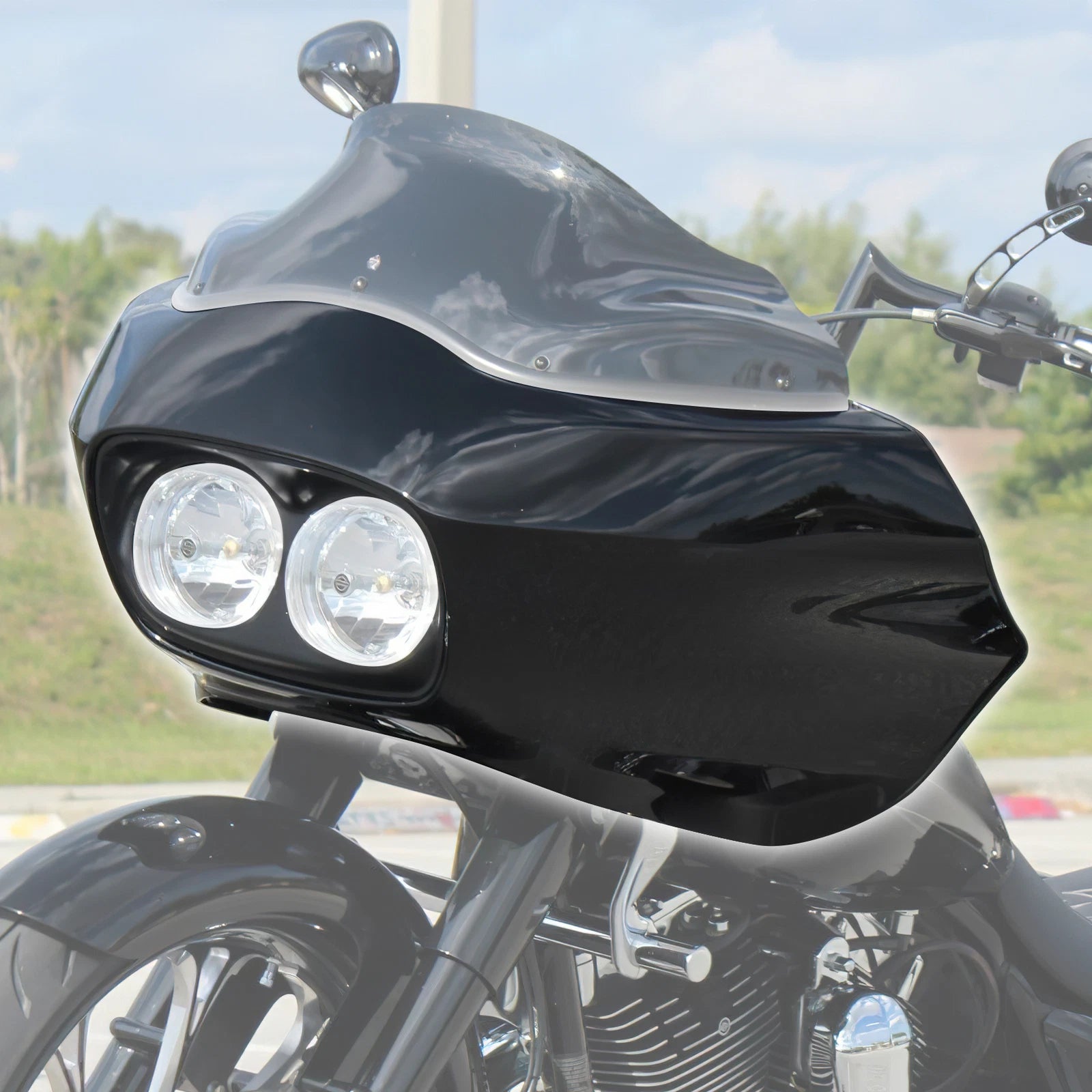 Front Outer Fairing for Harley Road Glide FLTR FLTRX (1998–2013)