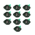 Set of 10 Pillow Block Bearings for UCFL201-8 (1/2" Bore)