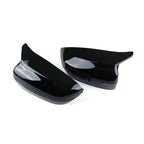 Gloss Black Wing Mirror Cap Cover for BMW 3-Series & 5-Series (2019–2024)
