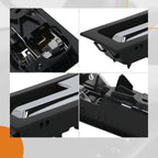 Door Handle Interior Front Rear for Ford F-150 Lobo (2009–2014) 9L3Z1522601CB