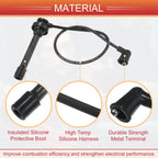 6pcs Spark Plug Wire Ignition Coil Cable No.MD338249 for Mitsubishi Montero (1997)