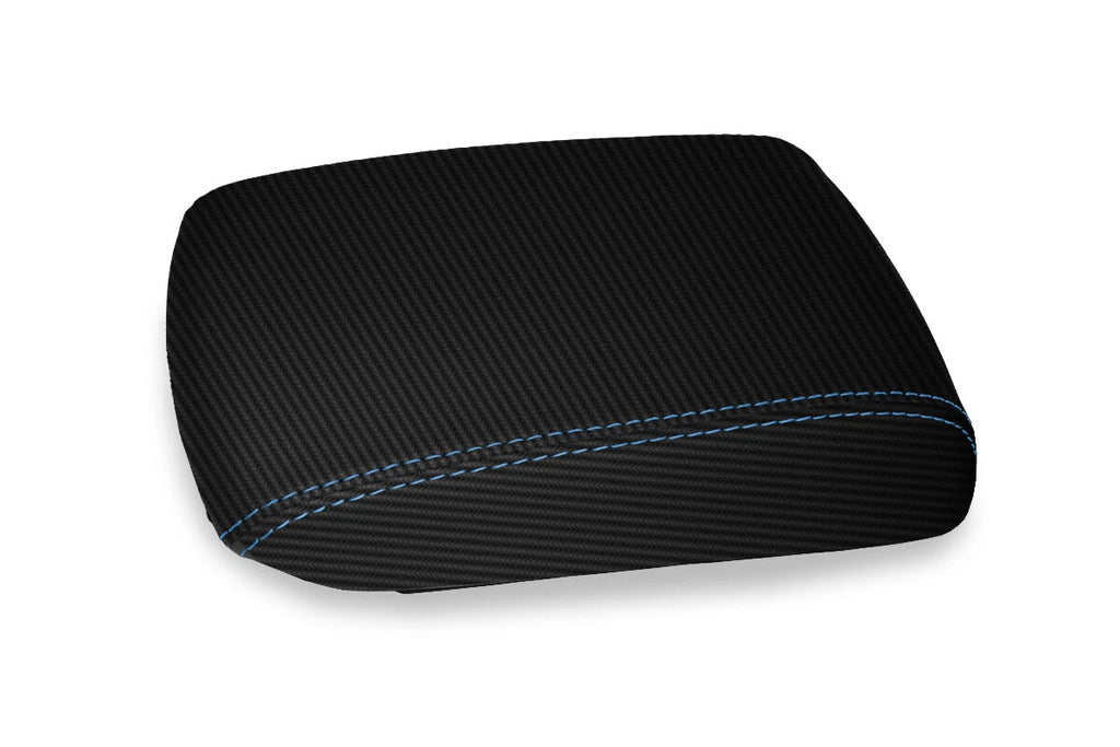 Carbon Fiber Console Lid Armrest Cover for Mazda 3 (2003–2008)