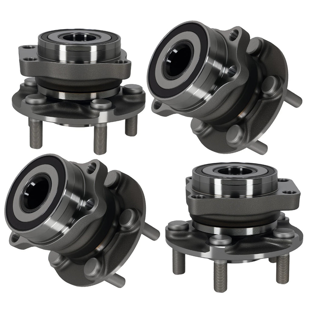 4pc Wheel Hub Bearing Assembly for Subaru Crosstrek Forester (2014–2021)