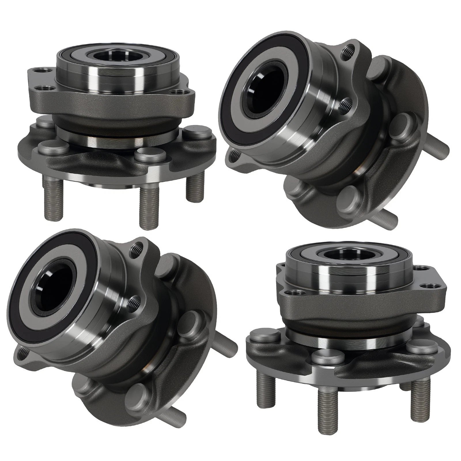 4pc Wheel Hub Bearing Assembly for Subaru Crosstrek Forester (2014–2021)