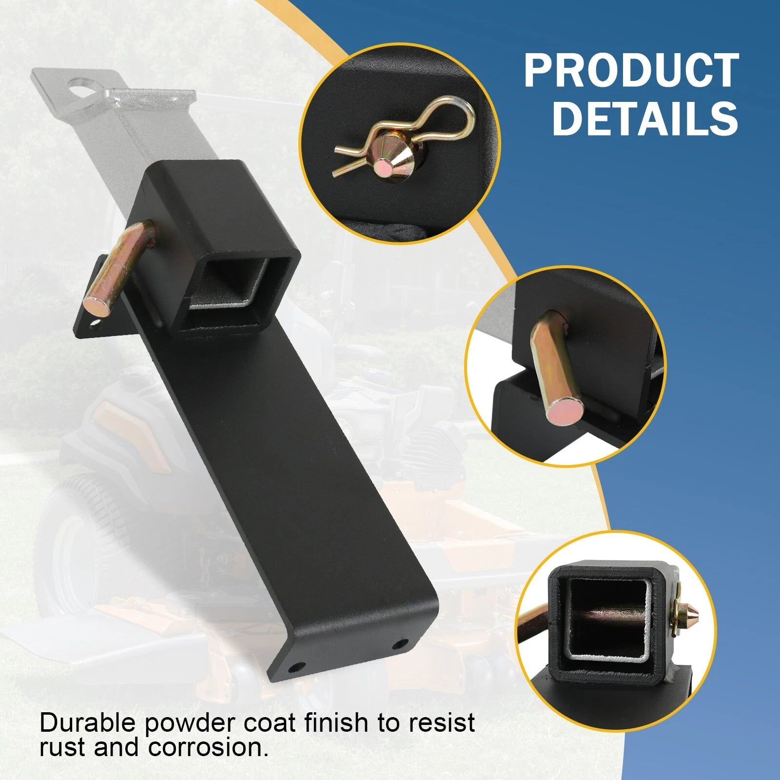 2" Hitch Kit for Rambler Magnum & ZT (Year Range Not Specified)