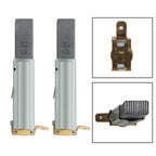 Carbon Brush Kit 2PCS for Vacuum Motor (29 x 10 x 6 mm)
