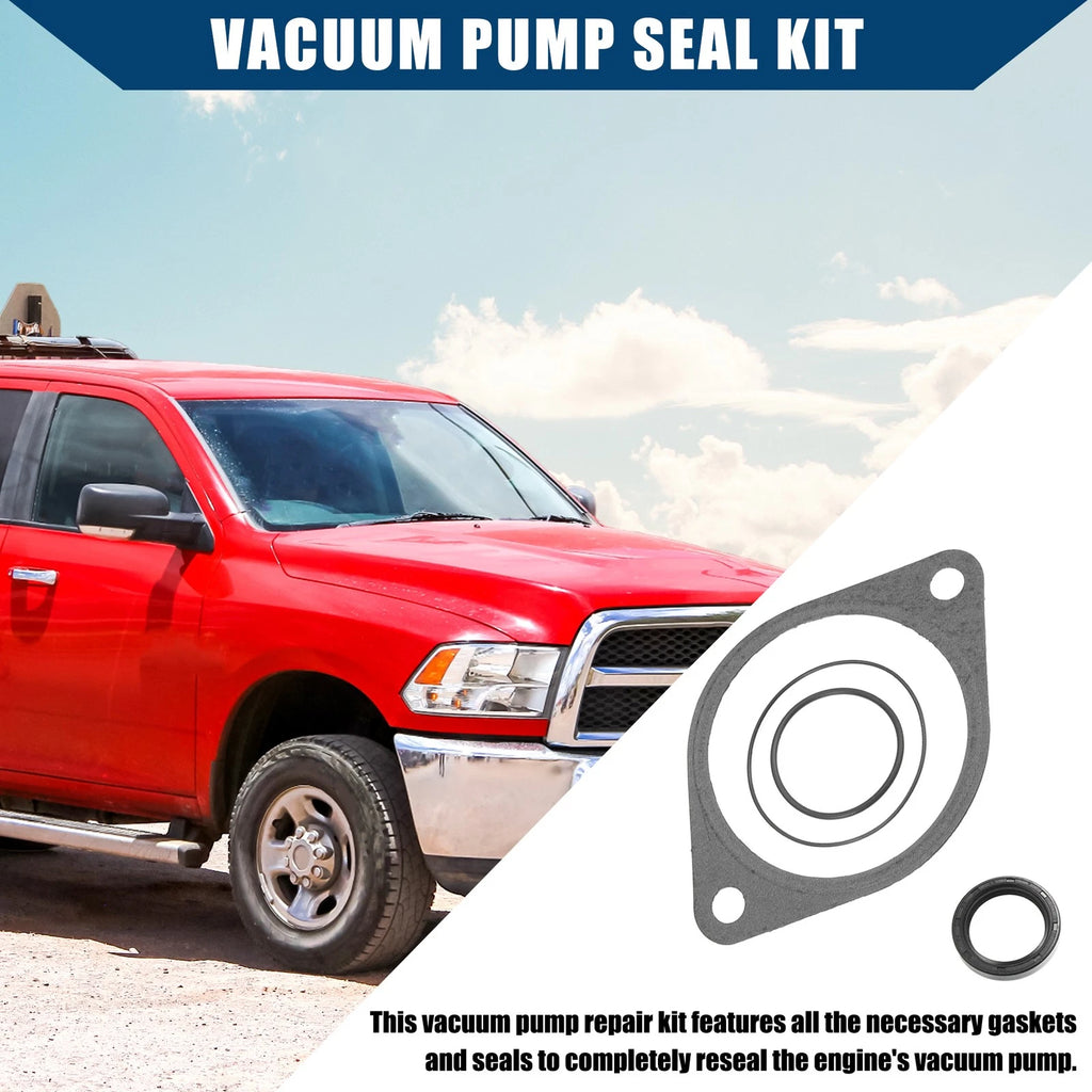 Set of 1 Car Vacuum Pump Power Steering Seal for Dodge Ram 5.9L Diesel (2003–2009)