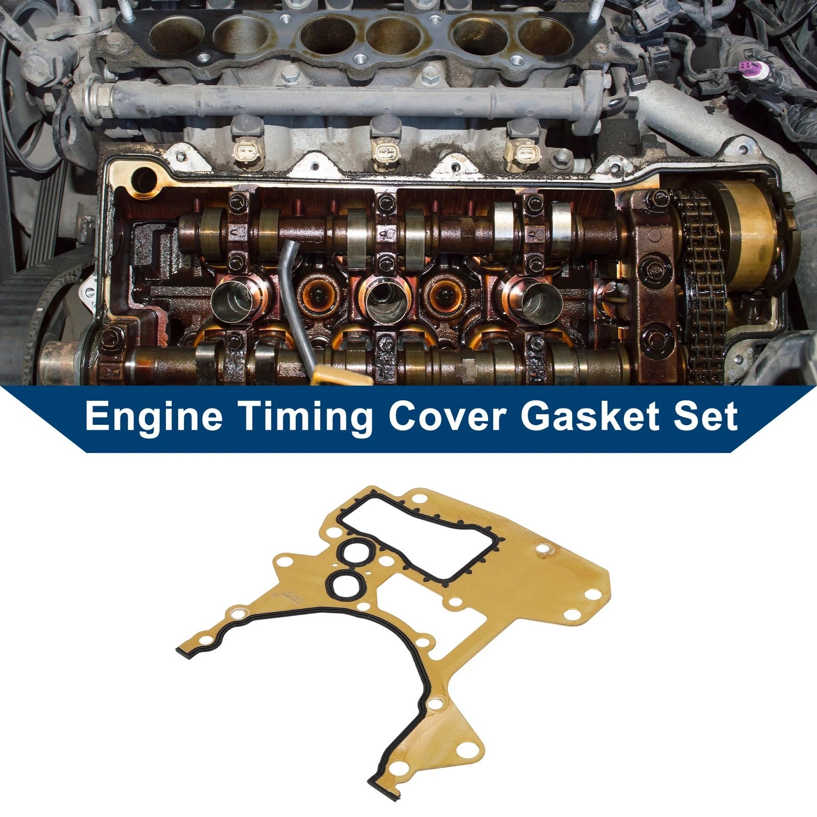 Engine Timing Cover Gasket Set 24405911 for Chevrolet Sonic (2012–2018)