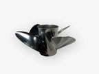 Set of 2 Evinrude Johnson Cyclone 14 x 21 LH SS Propeller OEM 763947