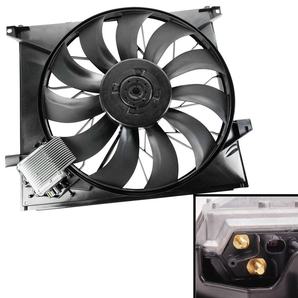 Radiator Cooling Fan Assembly for Mercedes ML55 AMG (2000-2003)
