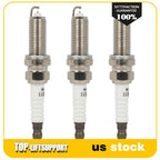 Set of 3 Iridium Platinum Spark Plugs for Smart Fortwo (2016–2017)