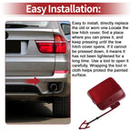 Tow Hook Cover Cap for BMW X5 E70 (2011-2013) Red