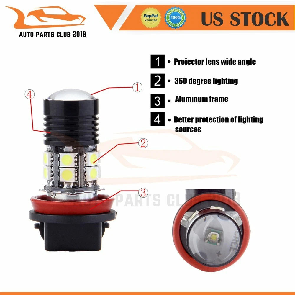 H11 LED Headlight Bulbs for Upgrade Xenon (No Year Specified)