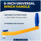 8" Locking Universal Floating Winch Handle for Boats (Universal)