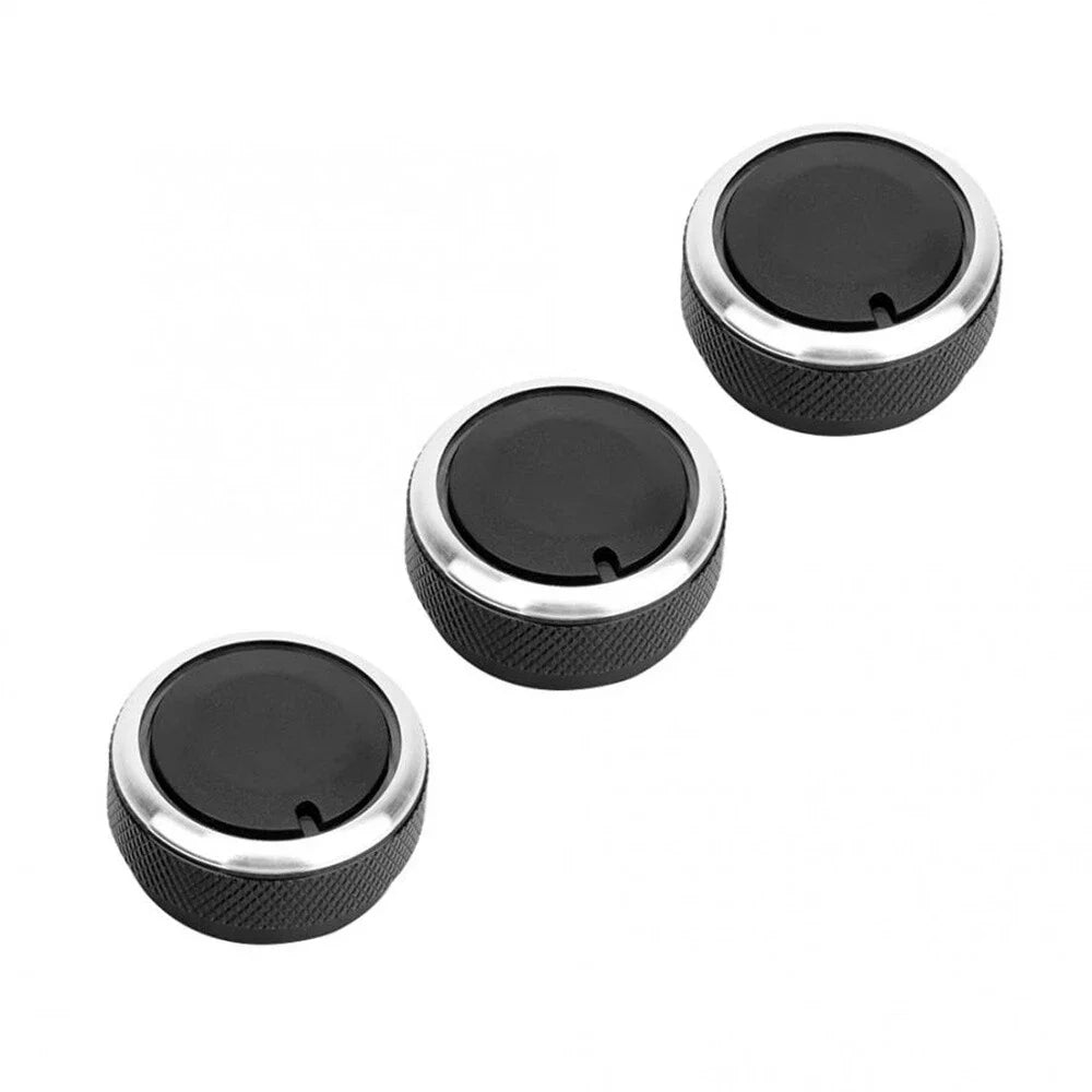 3 x Car Switch Knob Heater Climate Control Button for Tacoma Vios (2002-2015)