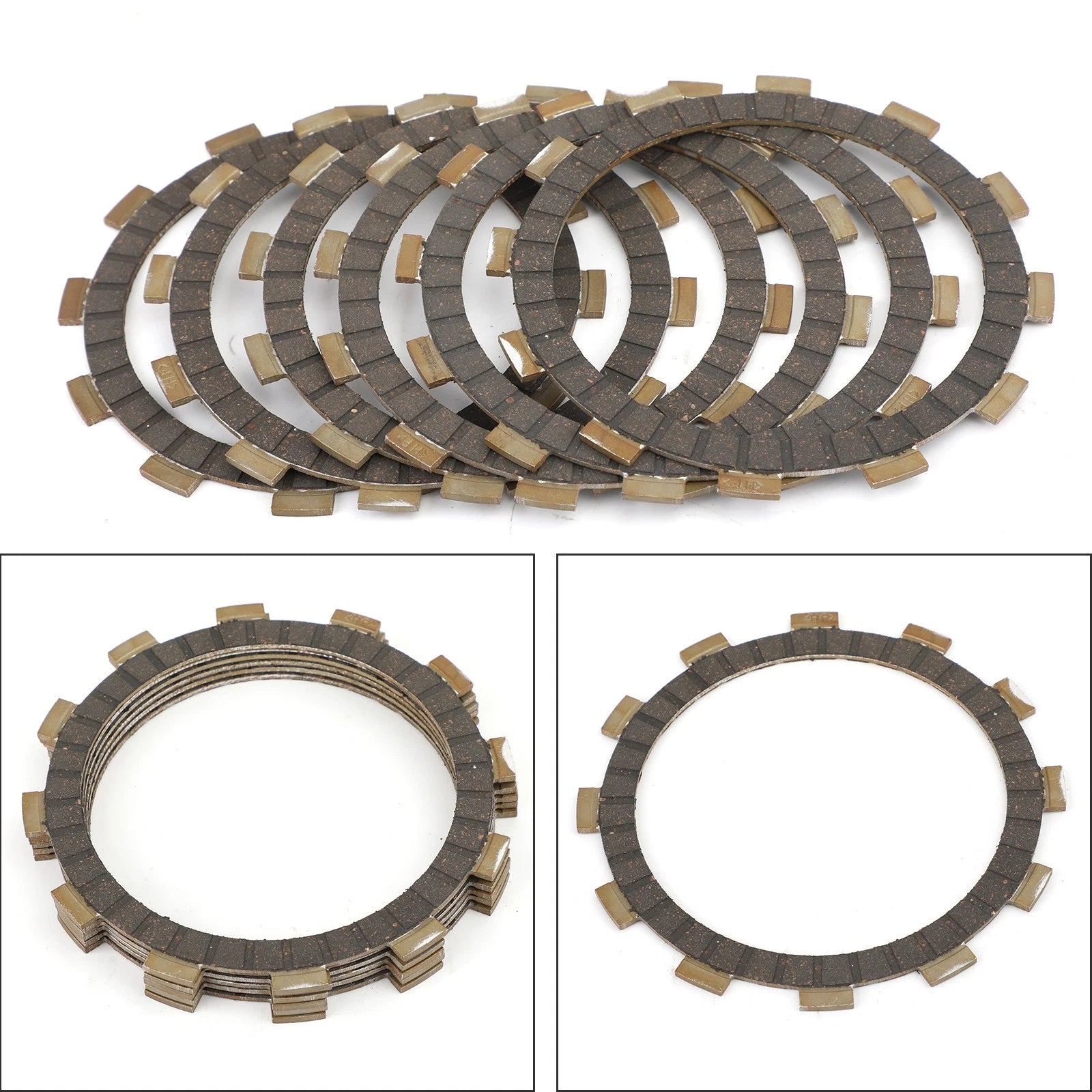 Clutch Friction Plate Kit for Suzuki GSX DR GN PE RM SP 400 (1979–1983)