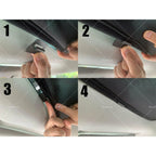 Rear Sunroof Sun Shades for Tesla Model 3 (2017–2021)