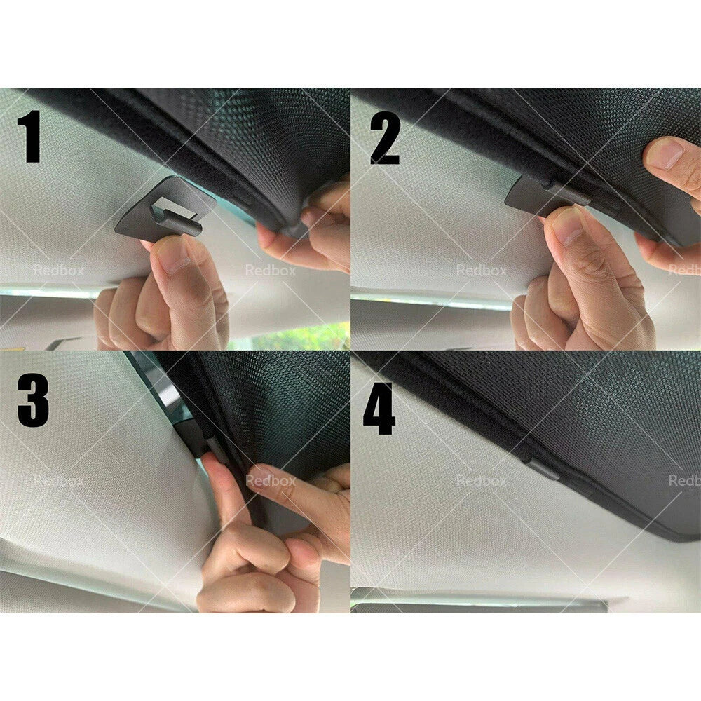 Rear Sunroof Sun Shades for Tesla Model 3 (2017–2021)