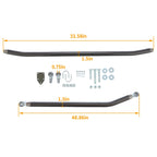 Heavy Duty Crossover Steering Kit for Cherokee XJ (1984–2001), Wrangler TJ/LJ (1997–2006)
