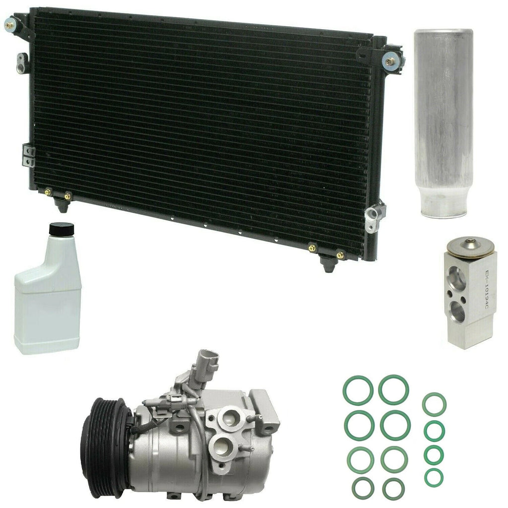 AC Compressor Kit with Condenser Replacement for Ford Ranger (2011-2018)