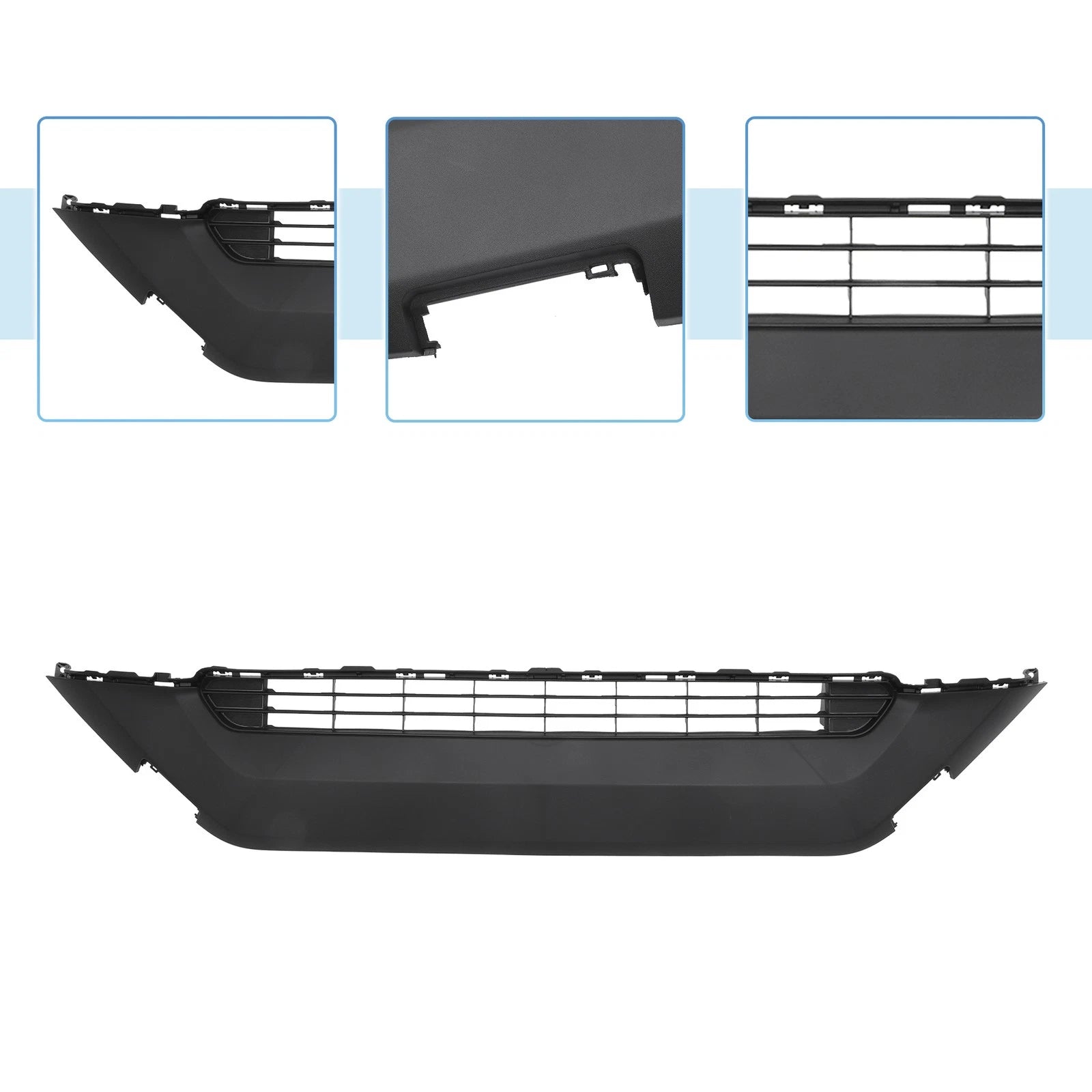 Front Hood Bumper Grille for Toyota RAV4 (2019–2022) No.531130R090 Black