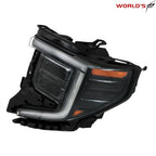 LED Headlights Black Trim for GMC Sierra 1500 (2022–2024)