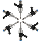 Set of 6 Fuel Injectors for Hyundai Palisade, Kia Telluride, Sedona, Sorento
