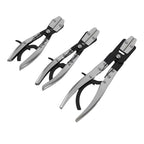 3pc Line Clamp Tool Set for Car Fuel Coolant Brake Hoses (8" 10" 12")