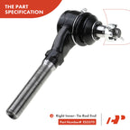 Set of 8 Front Control Arm Ball Joints Tie Rods for Ford F-150 F-250 (1997–2003)