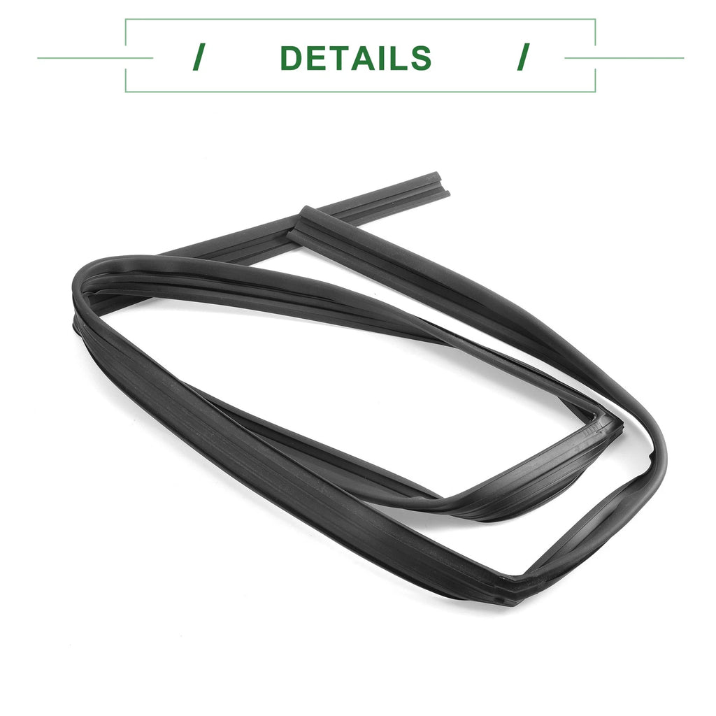 1Pc Front Right Door Window Run Channel Seal Strip for Honda Fit (2007–2020)