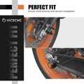 Rear Wheel Axle Frame Slider Crash Protector for KTM 390 Duke (2024–2025)