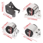 Engine Motor Mounts for Honda Civic EK (1996–2000) Silver B16 B18 B/D Series