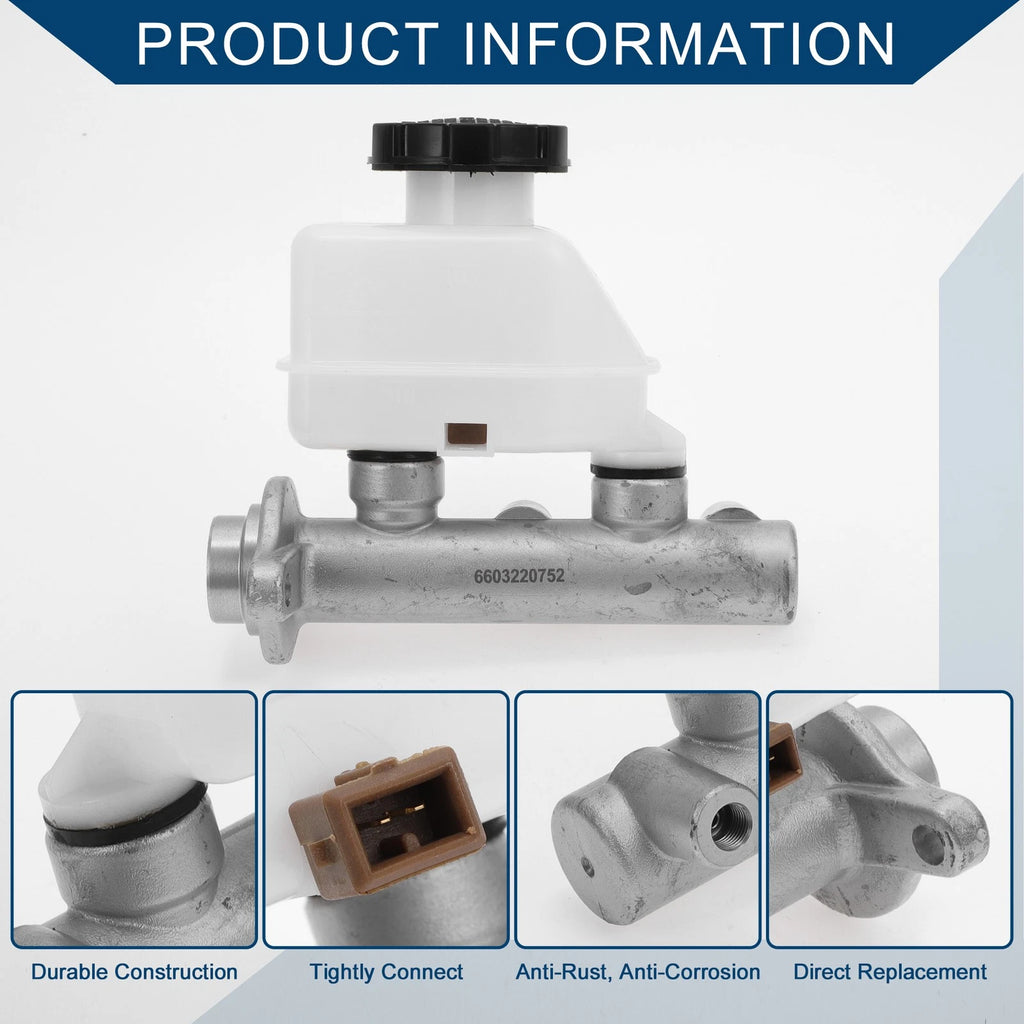 Brake Master Cylinder with Reservoir No. 5851029010 for Hyundai Elantra (1996–2000)