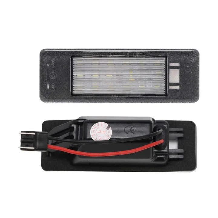 White LED License Plate Light for Infiniti Q50 (2014–2017)