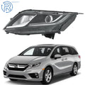 Left Driver Side Headlight Assembly with LED DRL for Honda Odyssey (2018–2020)