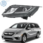 Left Driver Side Headlight Assembly with LED DRL for Honda Odyssey (2018–2020)