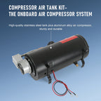 12V Air Compressor with 3L Tank for Truck Pickup